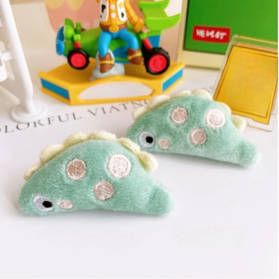 cute 2pec Soft Plush Cat Bite Toy 