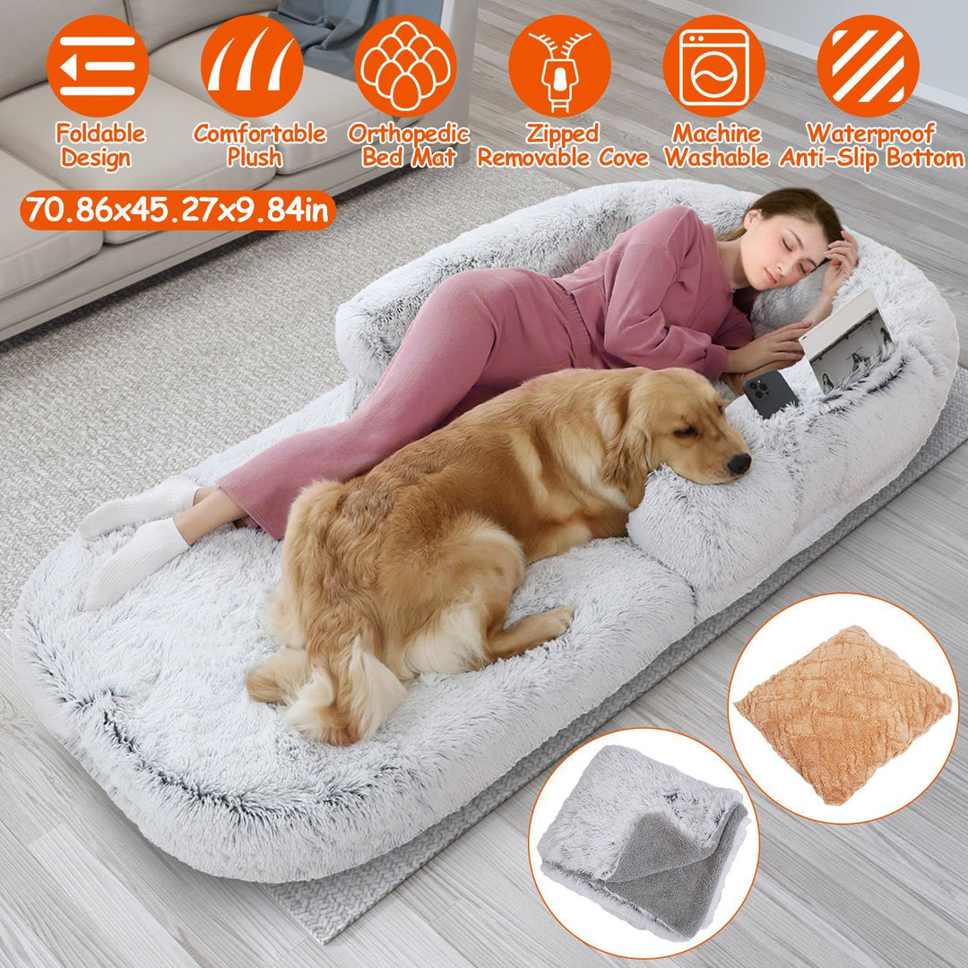Large Human-Size Dog Bed