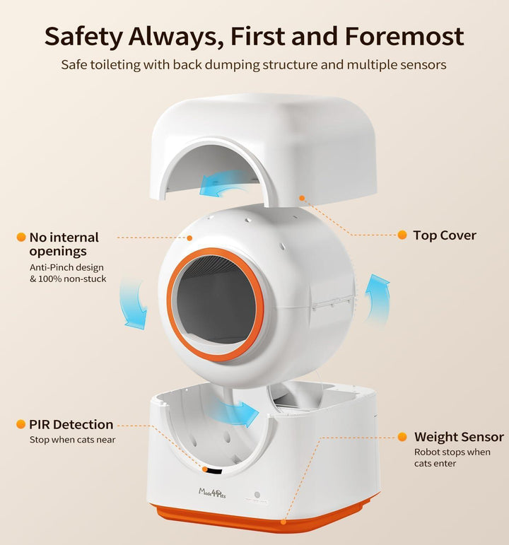 Infrared Smart Cat Toilet Box