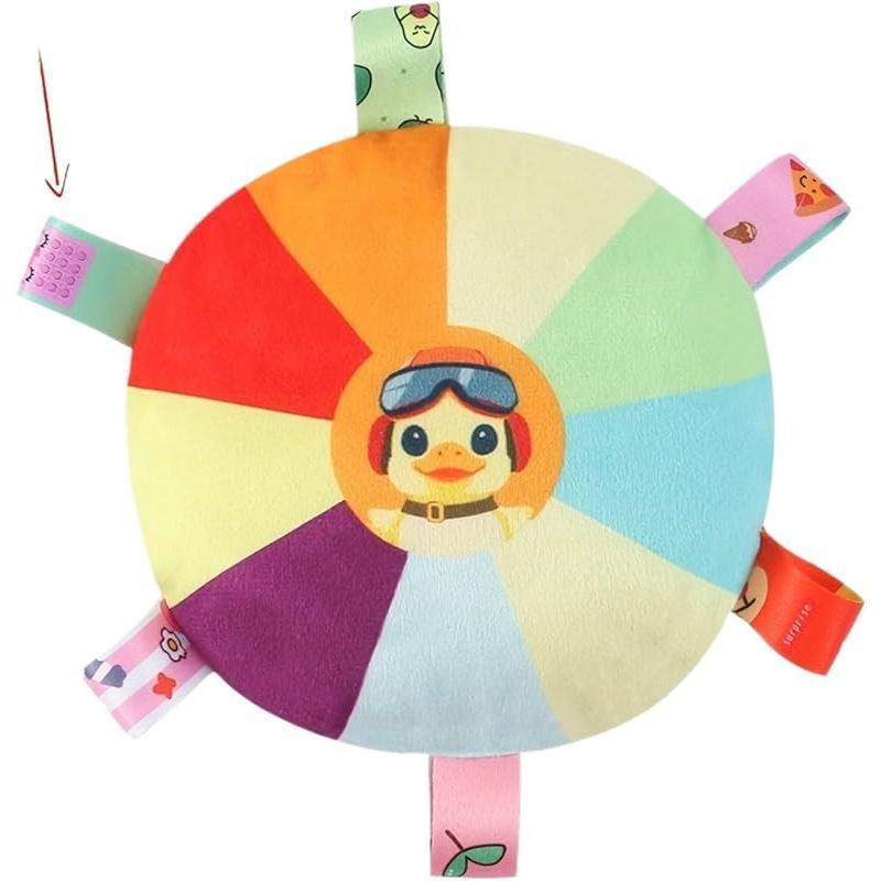 Ducklings Plush Dog Flying Disc Toy