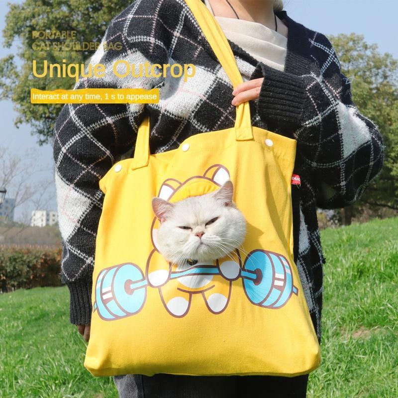 Girl Carry Yellow Color Bag
