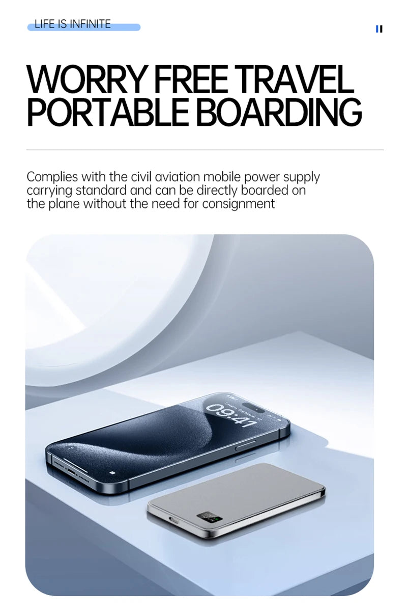 iPhone Wireless Charging Bank