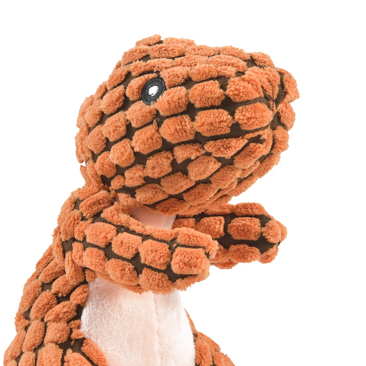  stylish Plush Dinosaur Dog Chew Toy
