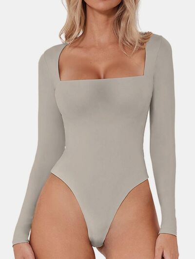 stylish Timeless Square Neck Bodysuit
