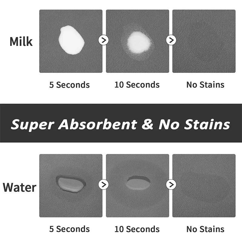 super adsorbent & no stains