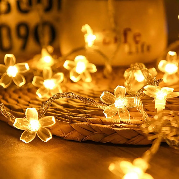 1.5M waterproof lights for festive ambiance